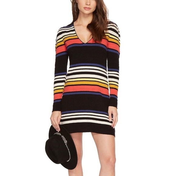 Free People Gidget Sweater Mini Dress - Small - Picture 8 of 10